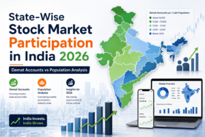 State-Wise Stock Market Participation in India 2026: Demat Accounts vs Population Analysis